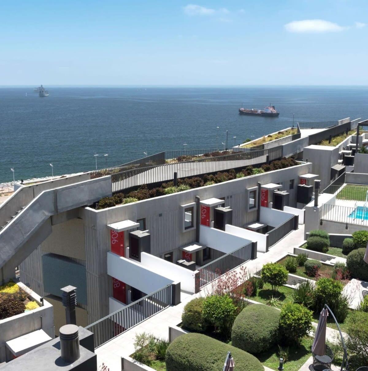 Hom I Estudio Con Preciosa Vista Al Mar * Valparaíso
