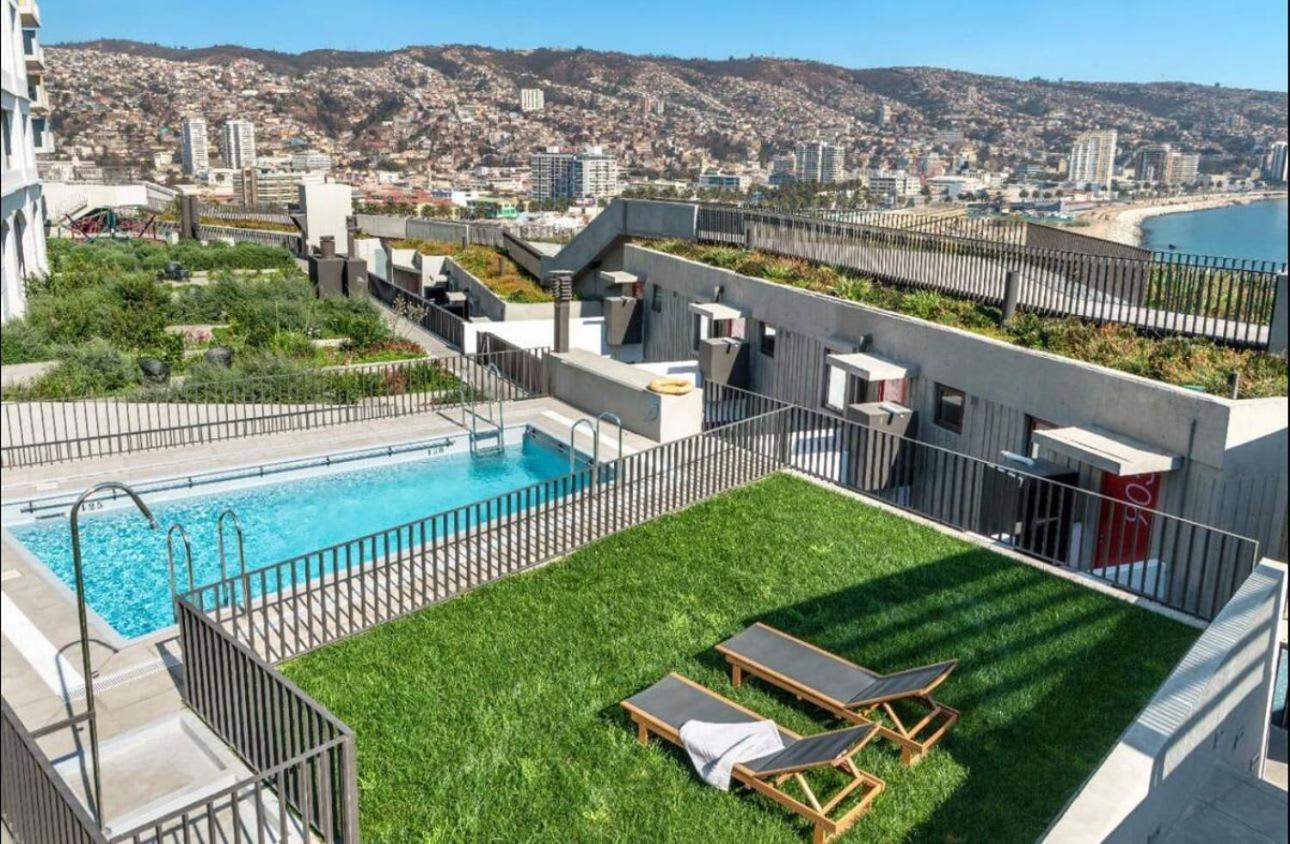 Hom I Estudio Con Preciosa Vista Al Mar Valparaíso